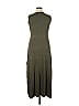 St. John Sport 100% Viscose Solid Green Casual Dress Size XL - photo 3