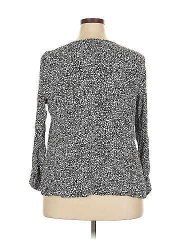 Cj Banks Long Sleeve Blouse (view 2)