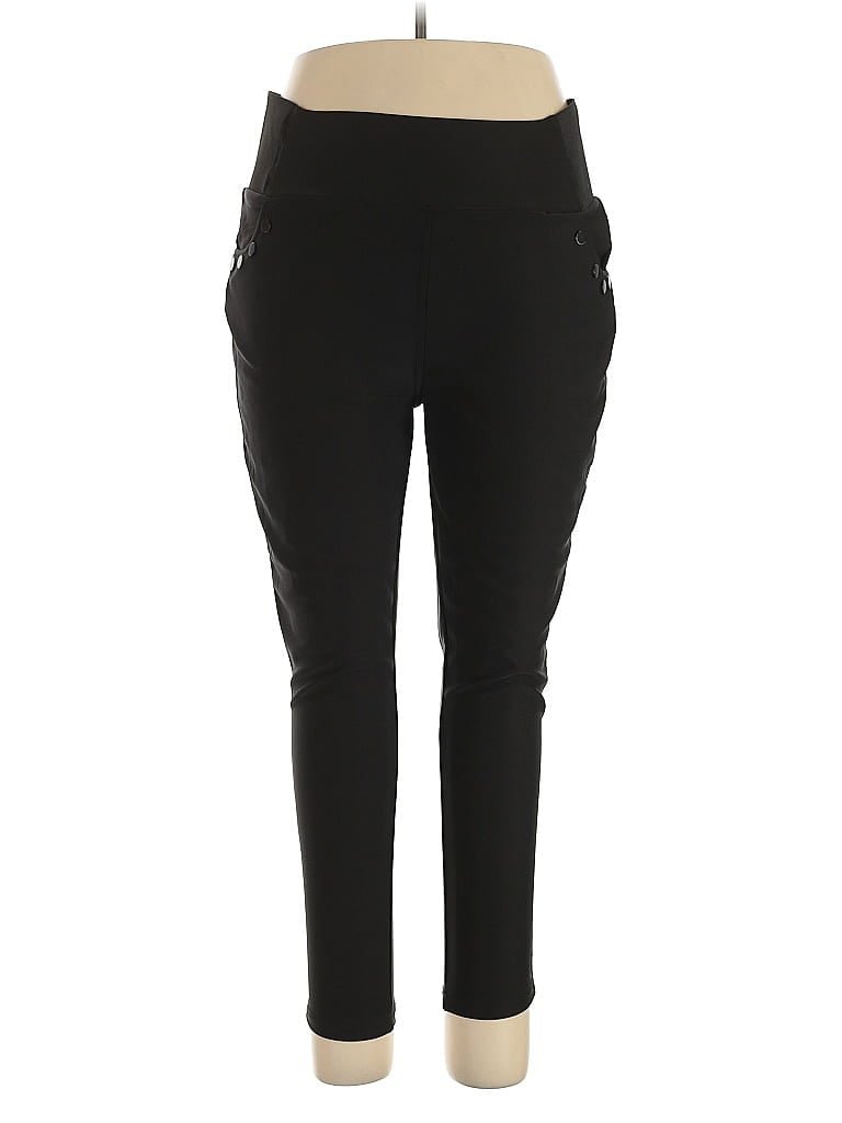 Pre-owned Lark + Grey Active Pants In Black