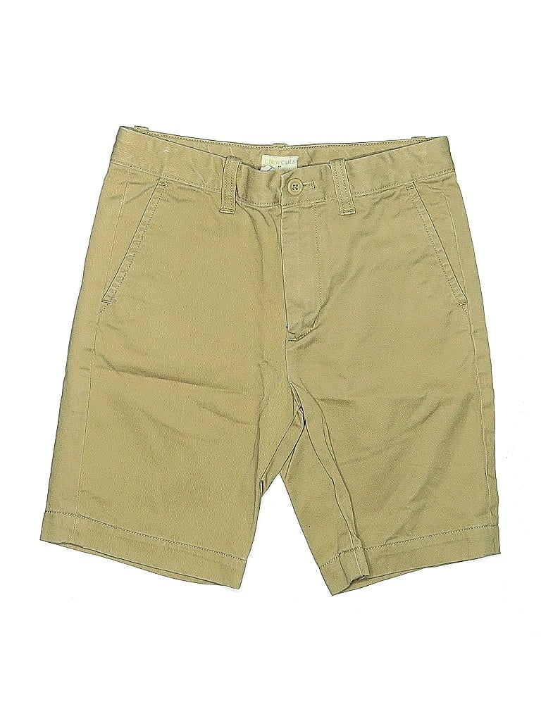 Pre-owned Unbranded Kids' Khaki Shorts In Brown