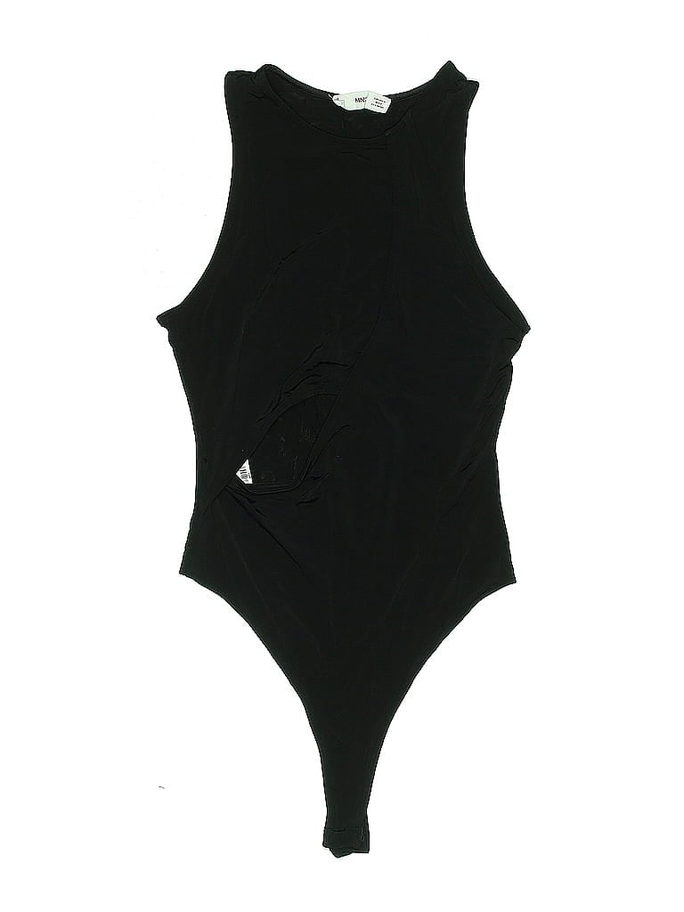 Pre-owned Mng Bodysuit In Black