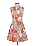 Boden 100% Cotton Print Orange Cocktail Dress Size 2 (petite) - photo 3