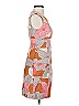 Boden 100% Cotton Print Orange Cocktail Dress Size 2 (petite) - photo 4
