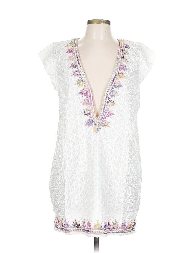 Click to view more detailed imagery on our partner's website Pre-owned Calypso St Barth Cocktail Dress In White