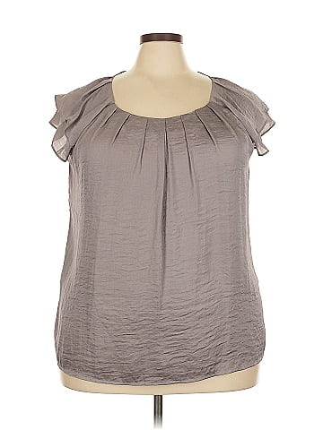 Cj Banks Short Sleeve Blouse (view 1)