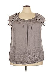 Cj Banks Short Sleeve Blouse