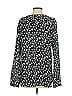 Sandra Ingrish 100% Polyester Black Long Sleeve Blouse Size S - photo 2