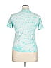 Disney Parks 100% Cotton Print Teal Green Short Sleeve T-Shirt Size XL - photo 2