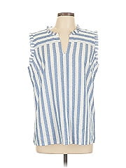 Talbots Outlet Sleeveless Button Down Shirt
