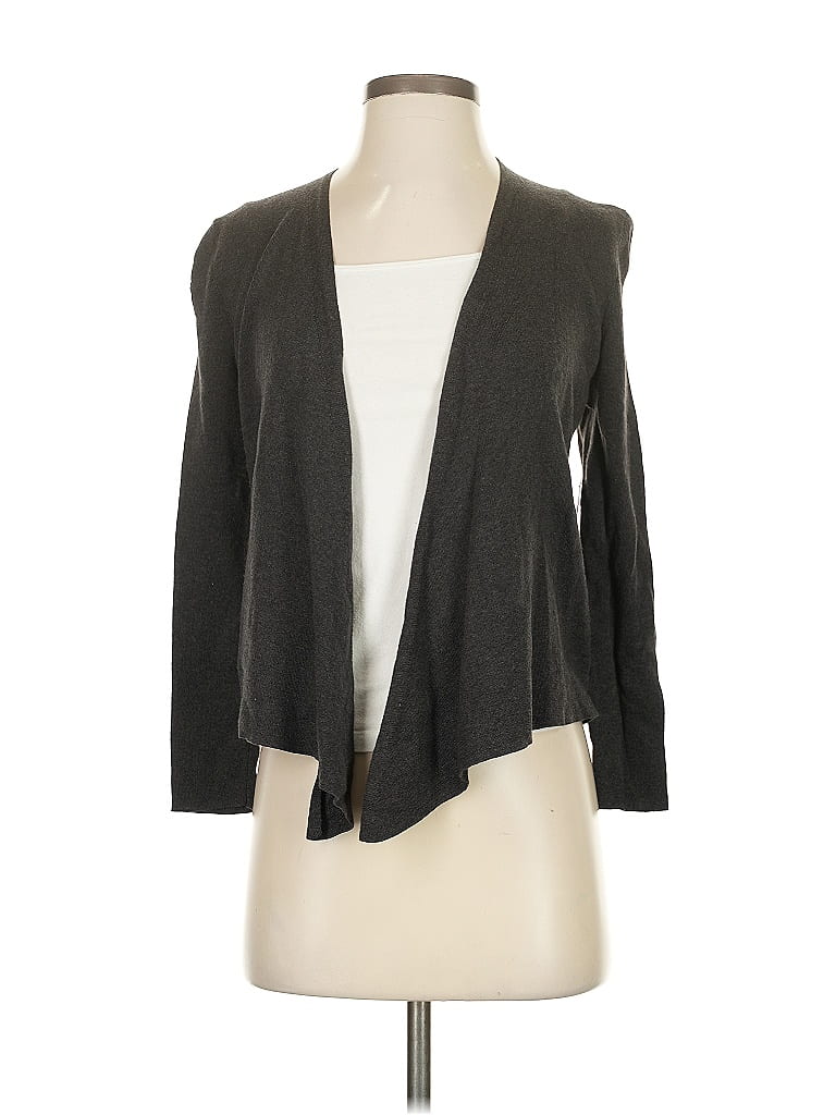 Pre-owned Nic + Zoe Cardigan Sweater In Gray