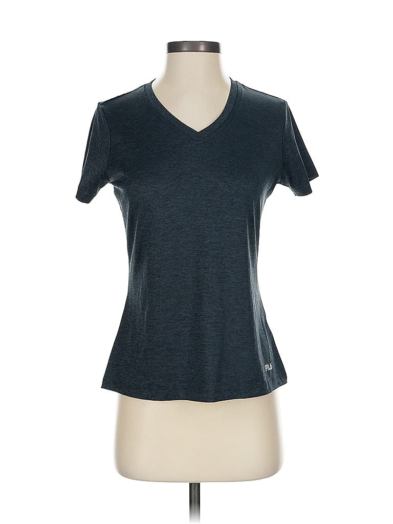 Pre-owned Fila Active T-shirt In Gray