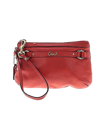 Coach Factory Leather Wristlet (view 1)