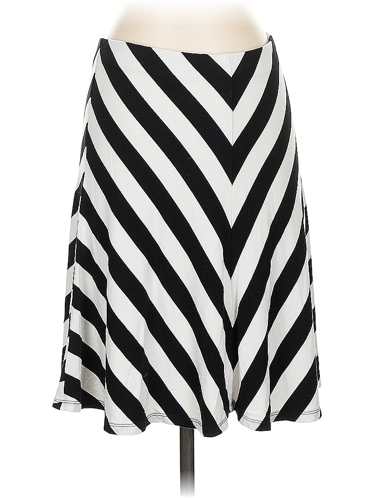 Pre-owned Ann Taylor Factory Casual Skirt In White