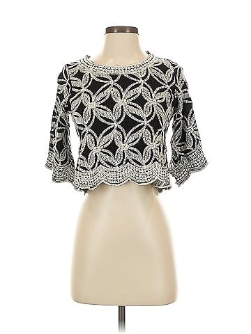 Solitaire 3/4 Sleeve Blouse (view 1)