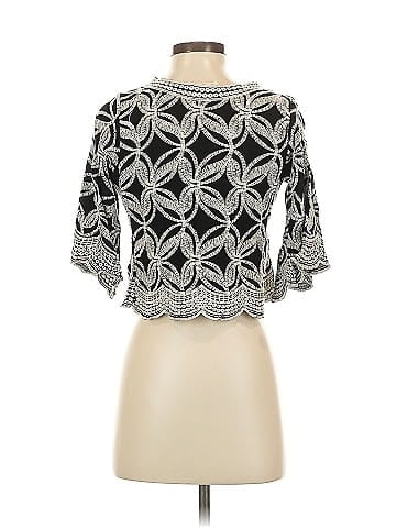 Solitaire 3/4 Sleeve Blouse (view 2)