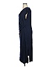 Lou & Grey for LOFT Solid Blue Casual Dress Size XL - photo 4