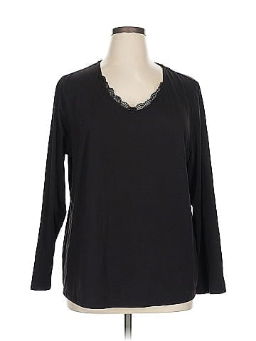 Anne Klein Long Sleeve Blouse (view 1)