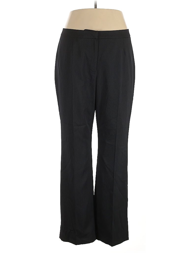 Le Suit Black Dress Pants Size 14 - photo 1