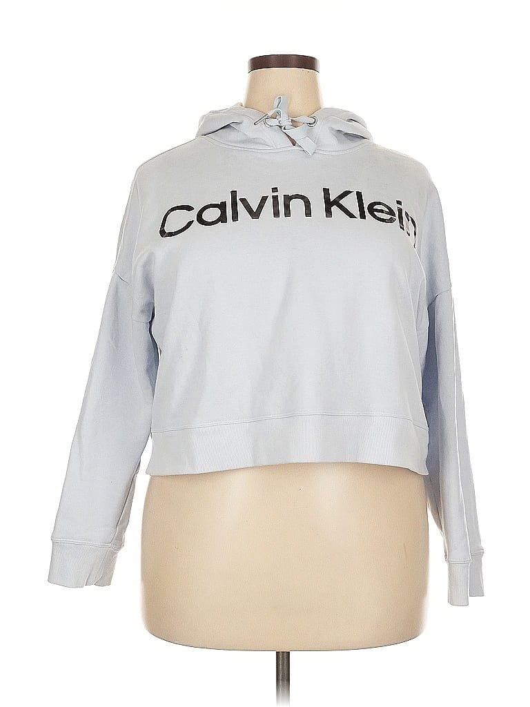 Pre-owned Calvin Klein Performance Sweatshirt In Blue