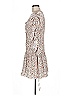 Nicholas 100% Polyester Print Ivory Casual Dress Size 6 - photo 4