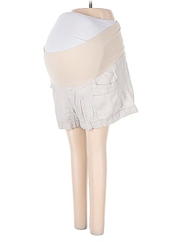 Old Navy - Maternity Khaki Shorts (view 1)