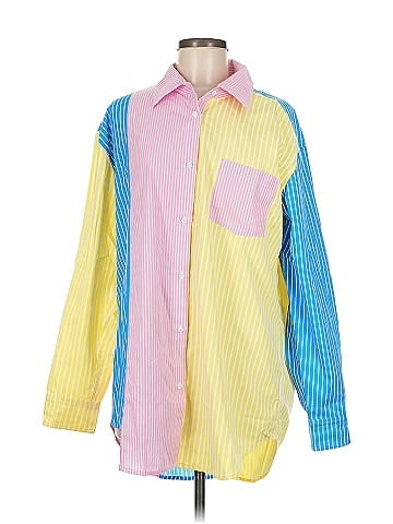 Solid & Striped Long Sleeve Button-Down Shirt (view 1)