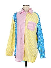 Solid & Striped Long Sleeve Button Down Shirt