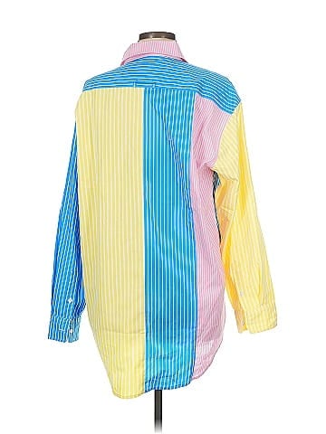 Solid & Striped Long Sleeve Button-Down Shirt (view 2)