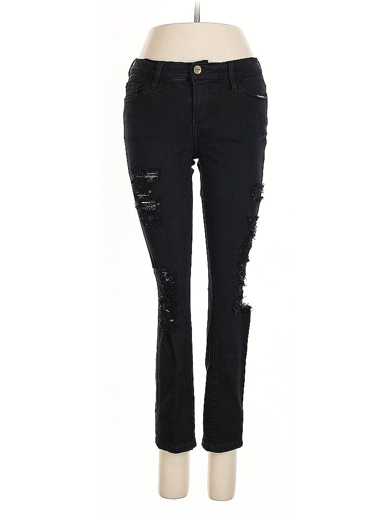 FRAME Denim Hearts Black Jeans Size 27 waist - photo 1
