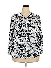 Woman Within 3/4 Sleeve Blouse