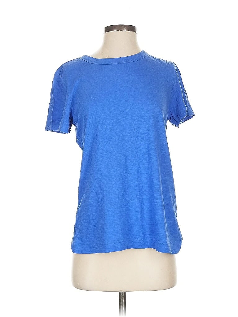 Pre-owned Ann Taylor Loft Active T-shirt In Blue