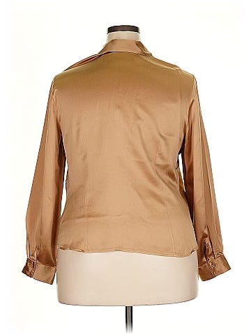 Kate Hill Long Sleeve Silk Top (view 2)