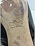 Chloé Gray Silver Leather Lauren Mules Size EU 40 - photo 7
