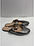 Chloé Gray Silver Leather Lauren Mules Size EU 40 - photo 10