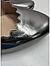 Chloé Gray Silver Leather Lauren Mules Size EU 40 - photo 4