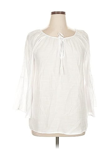 Counterparts 3/4 Sleeve Blouse (view 1)