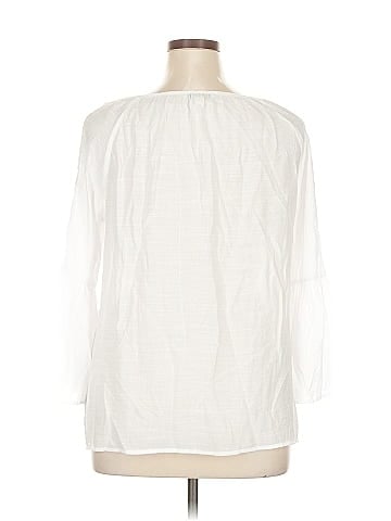 Counterparts 3/4 Sleeve Blouse (view 2)