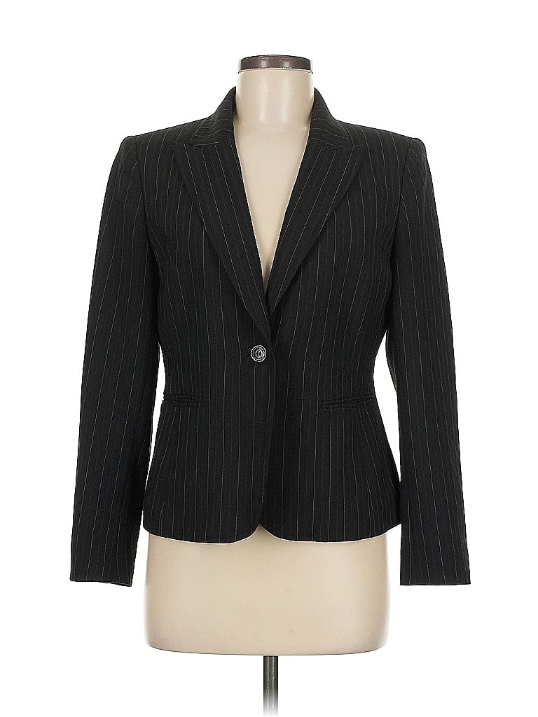 Pre-owned Anne Klein Blazer Jacket In Black