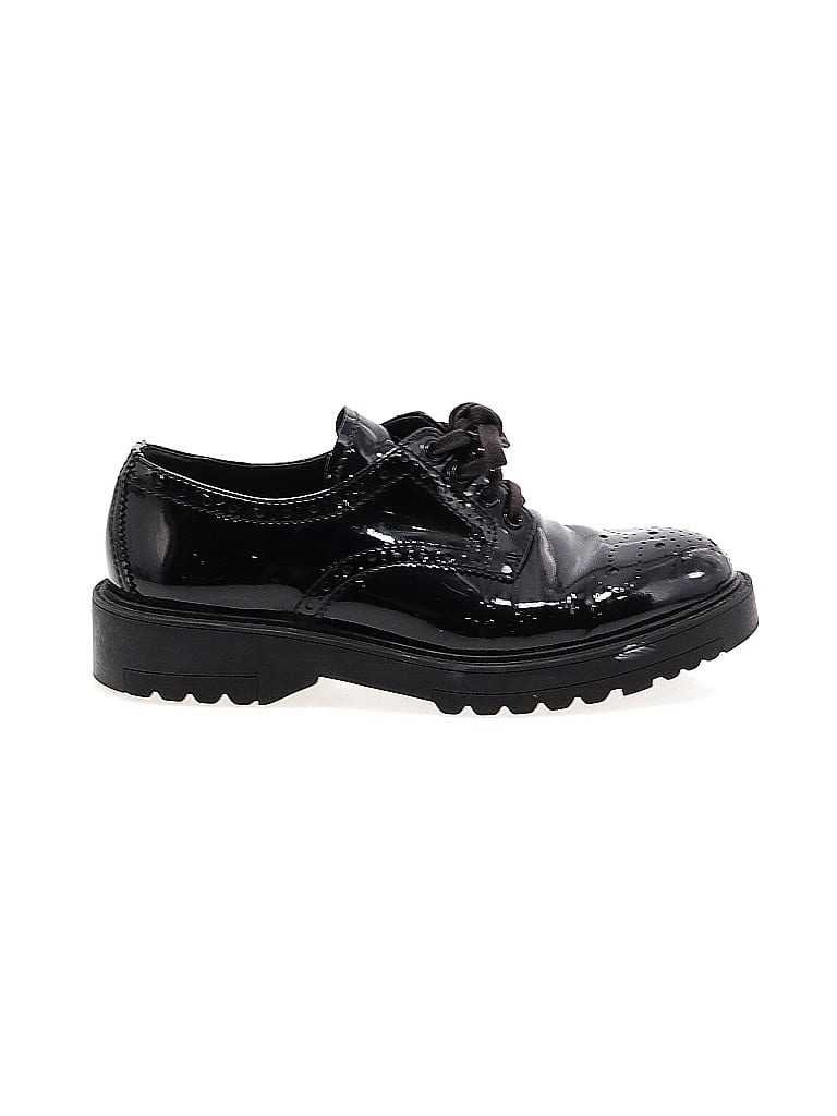 Prada Black Patent Leather Oxford Loafers Size EU 35 1/2 - photo 1