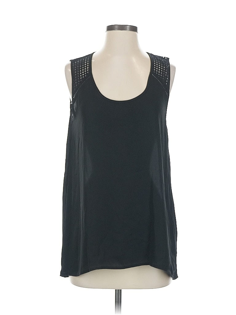 Pre-owned Banana Republic Sleeveless Blouse In Black
