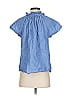 Rungolee Blue Short Sleeve Blouse Size XS - photo 2