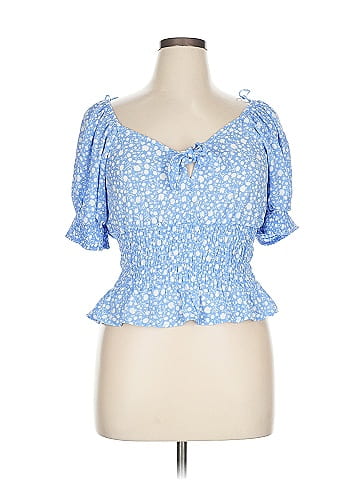 Sienna Sky Short Sleeve Blouse (view 1)