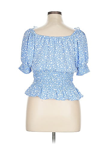 Sienna Sky Short Sleeve Blouse (view 2)