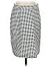 Elle Houndstooth Gray Casual Skirt Size S - photo 1