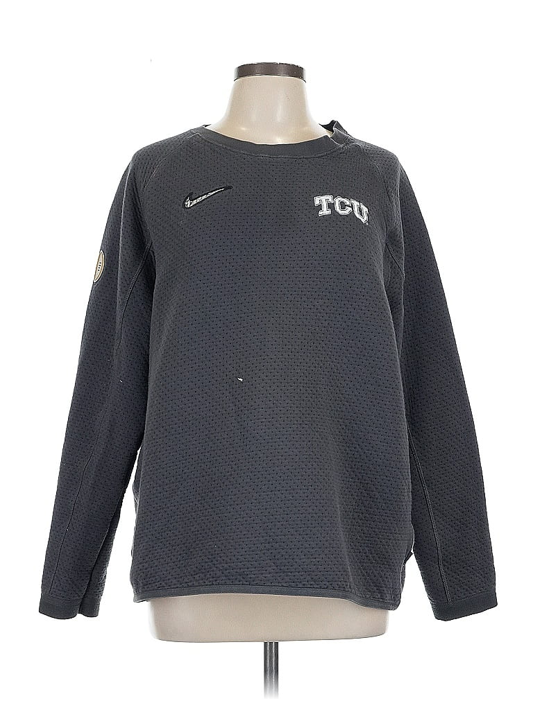 Pre-owned Nike Sweatshirt In Gray
