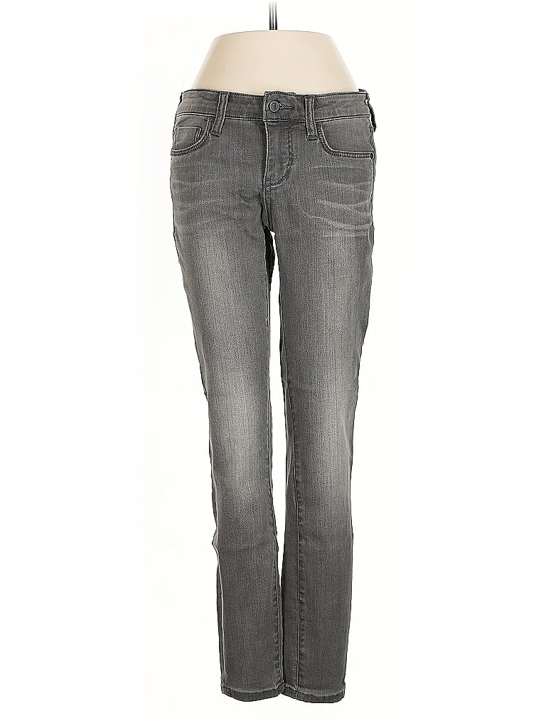 Pre-owned Pilcro And The Letterpress Jeans In Gray