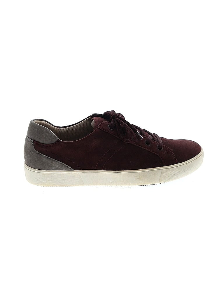 Pre-owned Naturalizer Sneakers In Burgundy