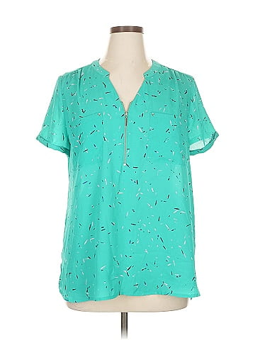 Apt. 9 Short Sleeve Blouse (view 1)