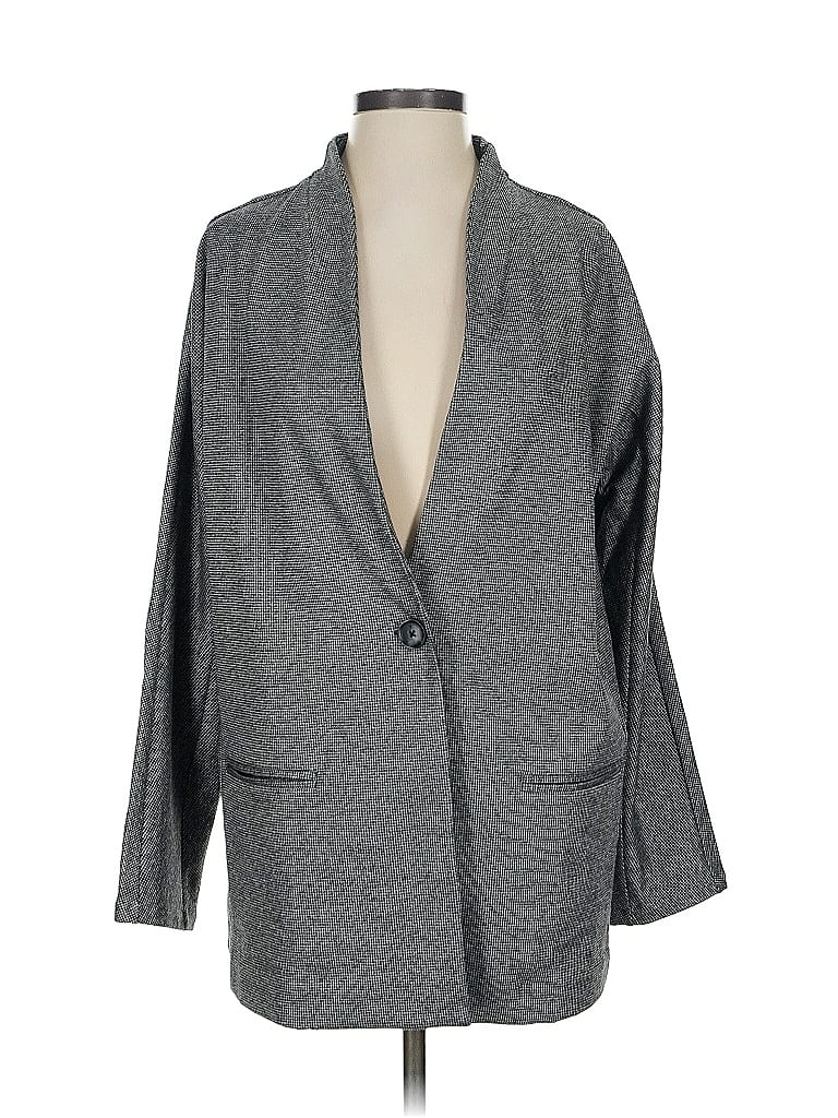 Pre-owned Banana Republic Factory Store Blazer Jacket In Gray