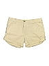 Justice 100% Cotton Solid Tan Khaki Shorts Size 16 - photo 1